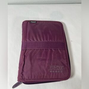 Vintage Mead Five Star little‎ zipper day planner